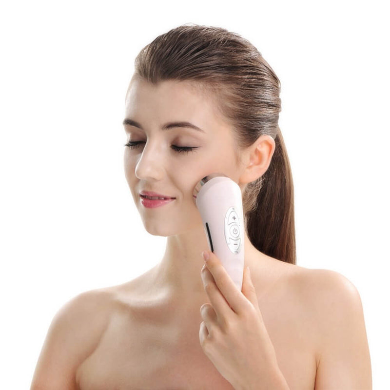 Dispositivo Facial 4 em 1 com Luz Vermelha e Azul LED
